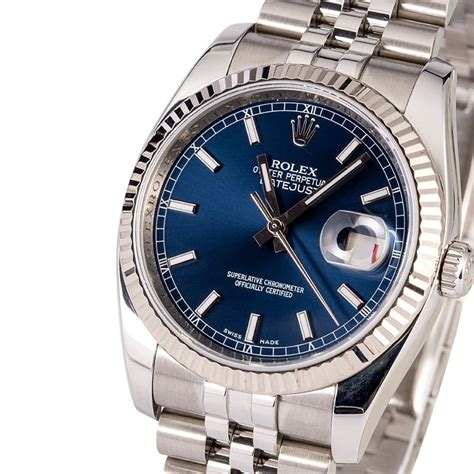 rolex 116234 blue dial wrist|rolex 116234 price.